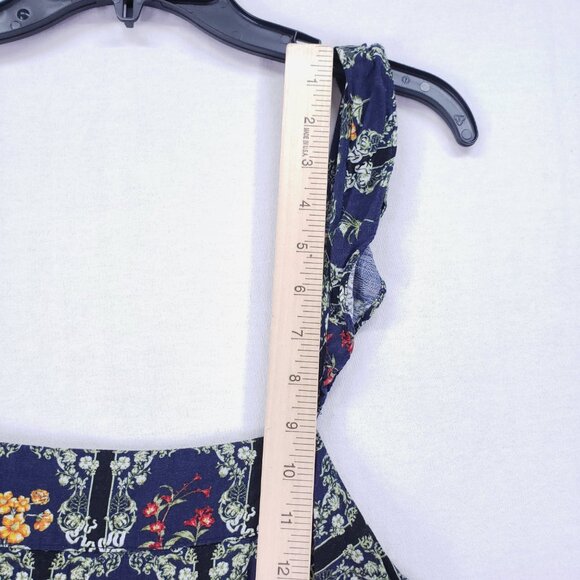 Agua Bendita x Target Dainty Floral Tile Multicolor Ruffle Mini Dress Size XXL - Picture 5 of 13